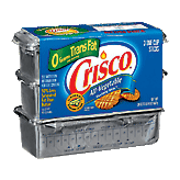 Crisco Shortening Sticks All Vegetable 3 Ct Left Picture